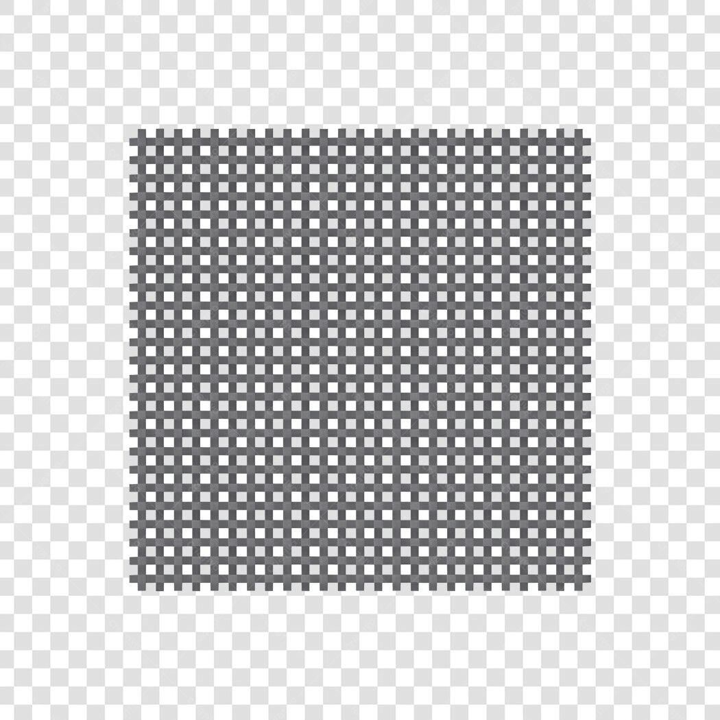Elemento Decorativo Padrão Xadrez Cinza PNG Fundo Transparente