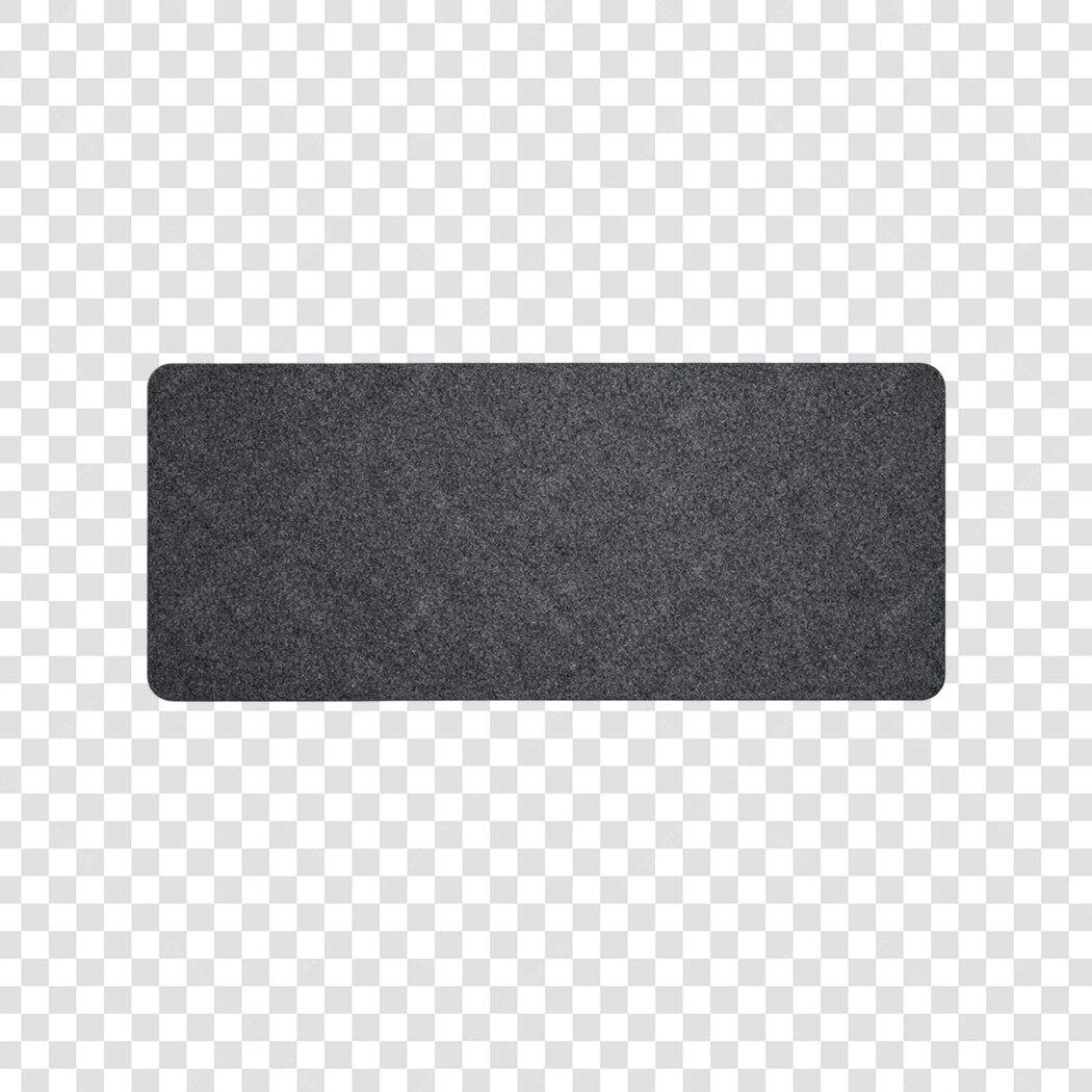 Elemento Decorativo Retângulo Cinza Texturizado PNG Fundo Transparente