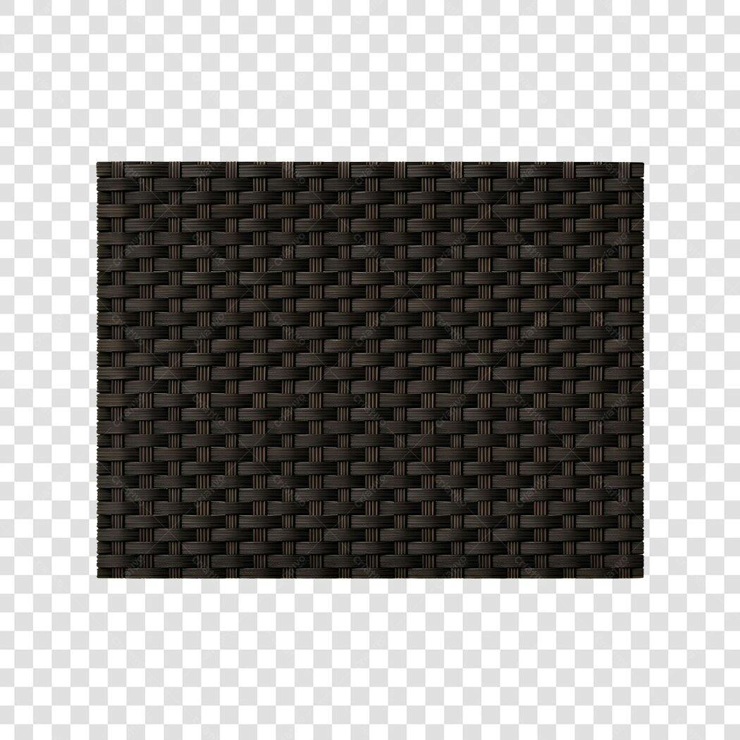 Elemento Decorativo Textura Rattan Marrom PNG Fundo Transparente