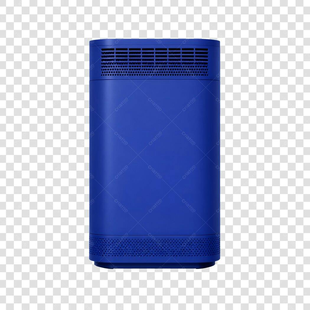 Foto Recortada Aparelho Eletrônico Azul PNG Fundo Transparente