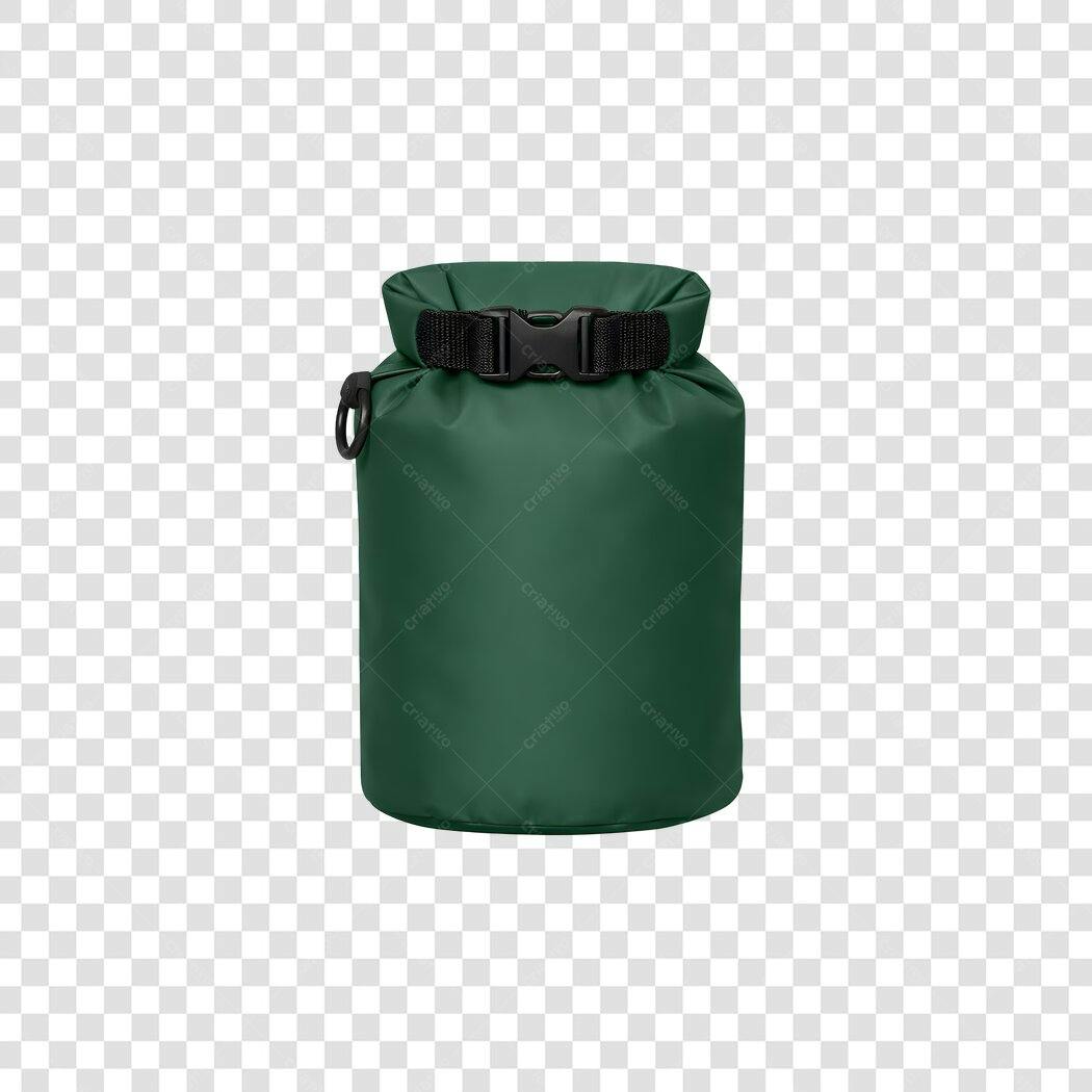 Foto Recortada Bolsa Estanque Verde Escuro PNG Fundo Transparente