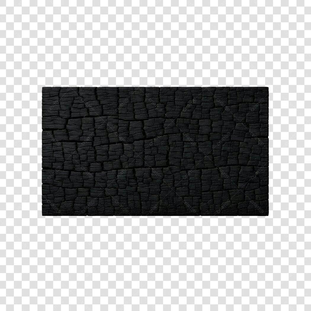 Foto Recortada Madeira Queimada Carvão Textura PNG Fundo Transparente