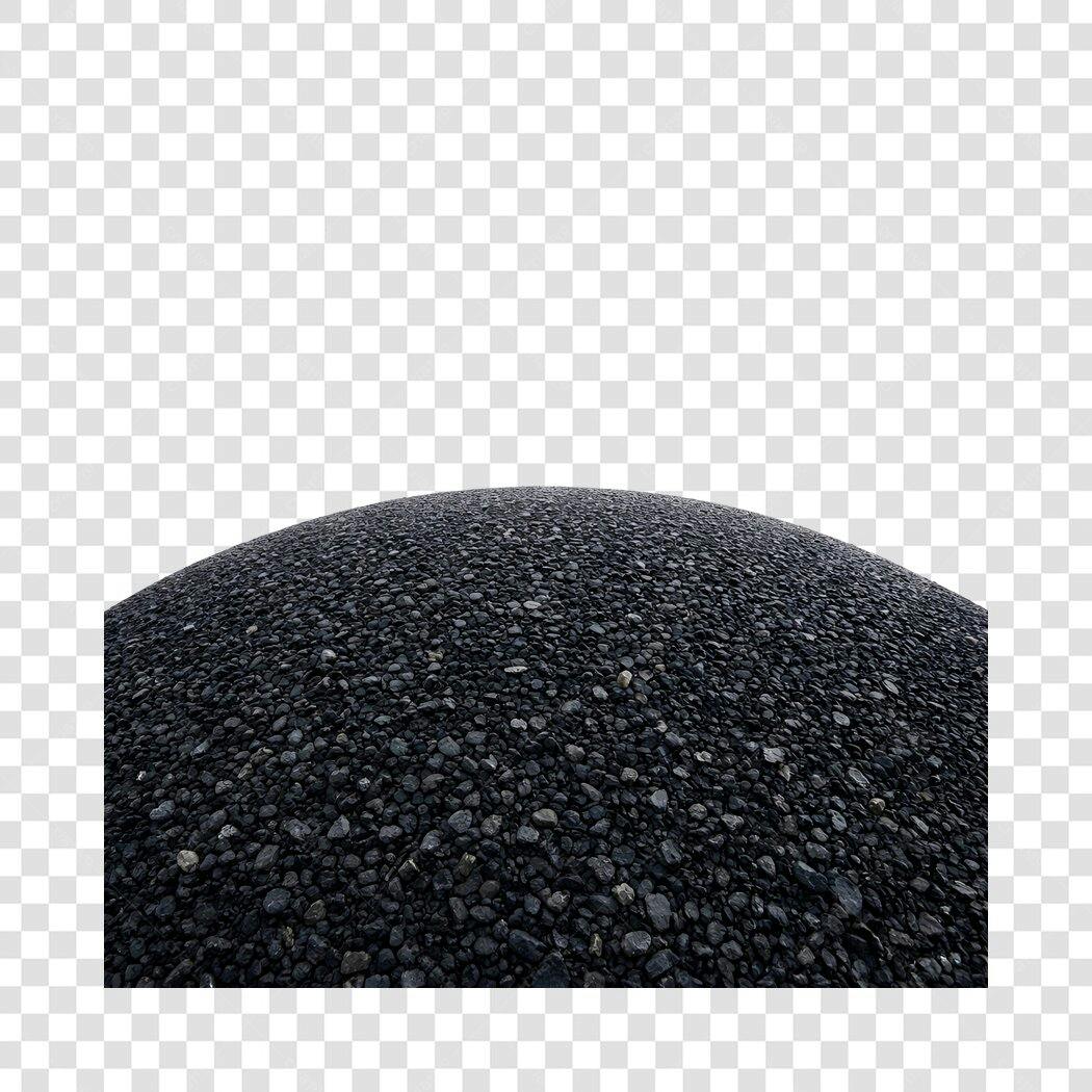 Foto Recortada Pilha de Brita Pedra Cascalho PNG Fundo Transparente
