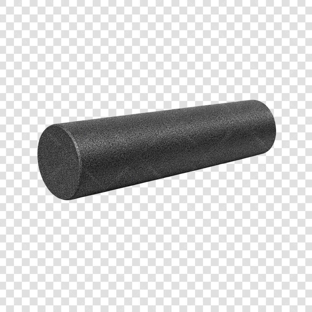 Foto Recortada Rolo de Liberação Miofascial Preto PNG Fundo Transparente