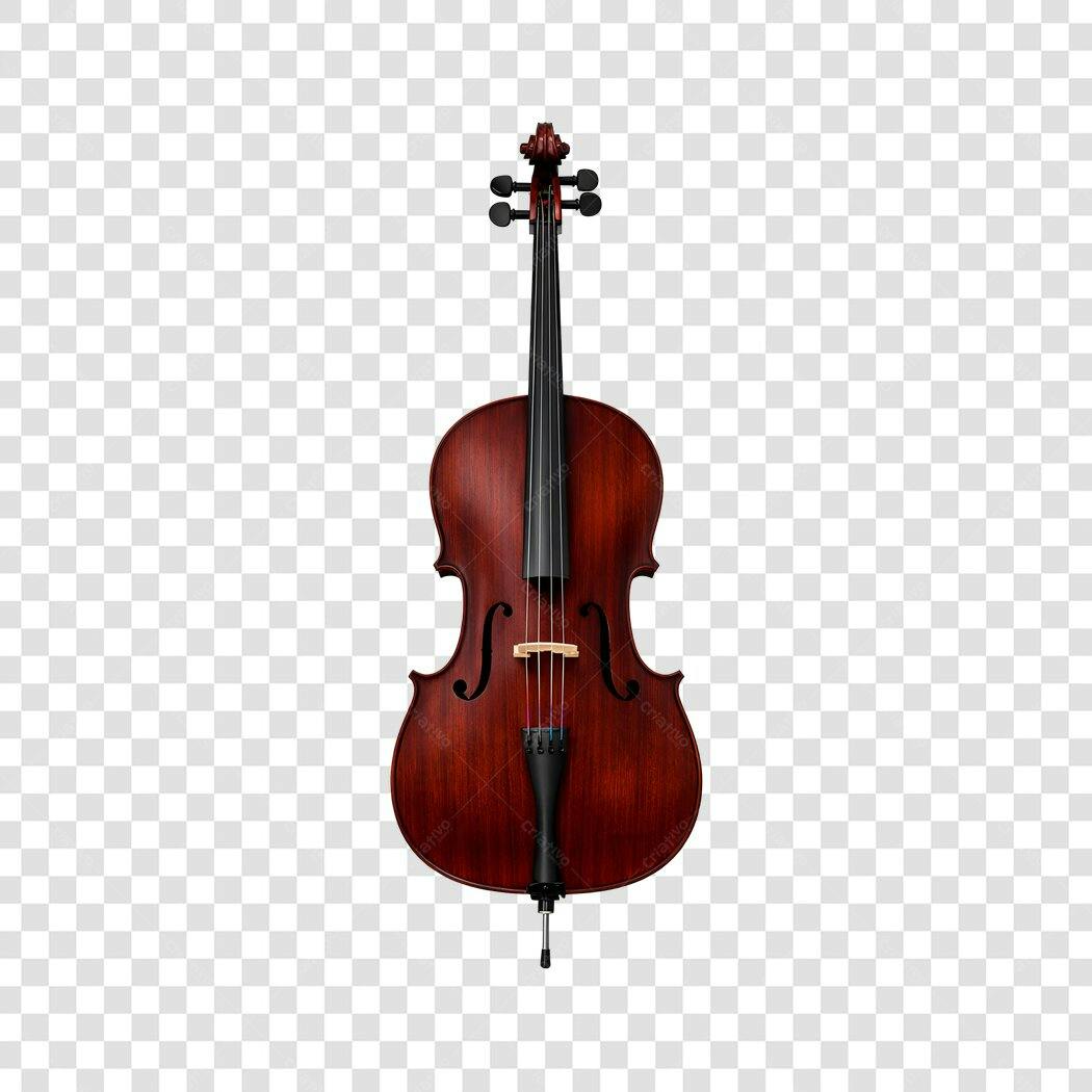 Foto Recortada Violoncelo Instrumento Musical PNG Fundo Transparente