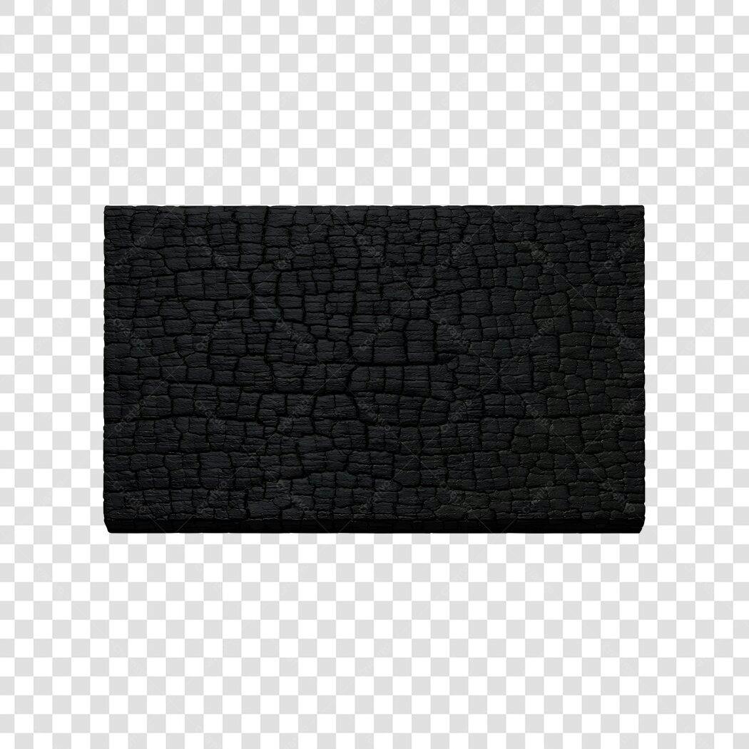 Textura Carvão Queimado Escuro PNG Fundo Transparente