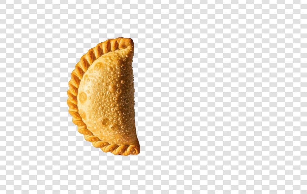 Foto Recortada Pastel Frito Salgado PNG Fundo Transparente