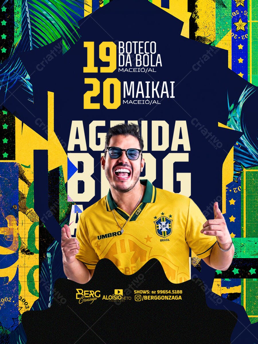 Flyer Boteco da Bola Copa do Mundo PSD Editável