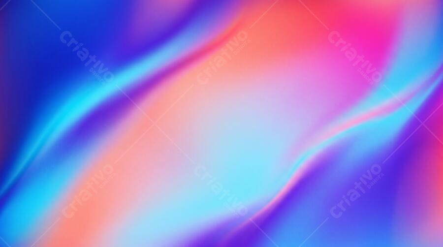 Textura Gradiente Abstrato Holográfico para Fundo Digital