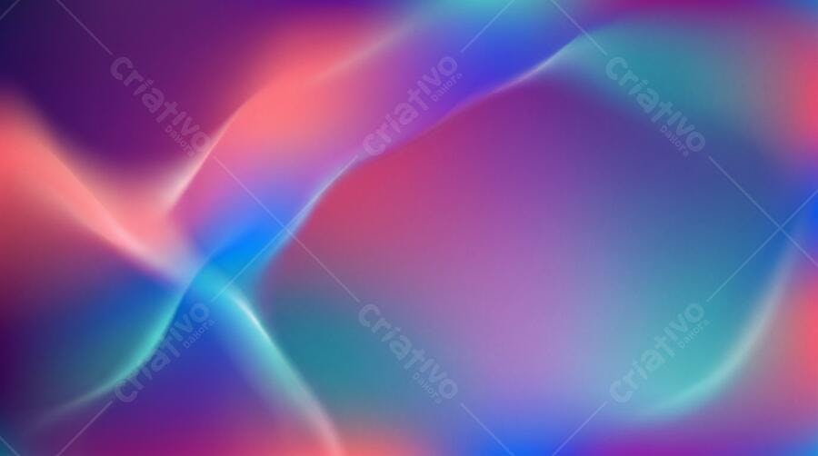 Textura Gradiente Abstrato Neon Vibrante Seamless para Fundo