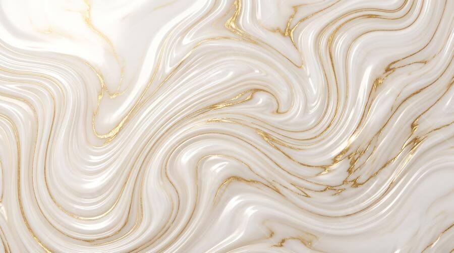 Textura Mármore Branco Dourado Polido Seamless para Fundo