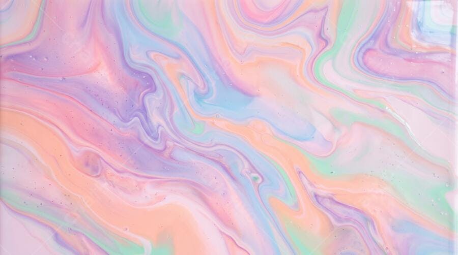 Textura Mármore Líquido Pastel Seamless para Fundo