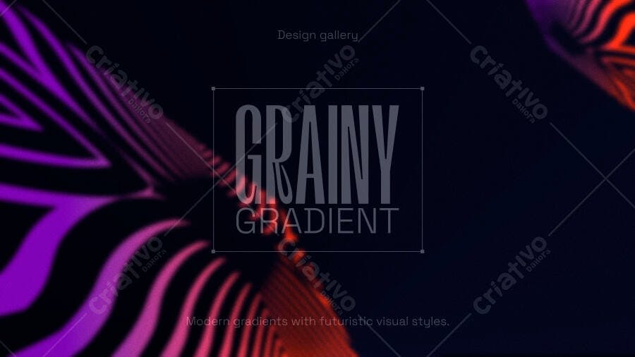 Fundo Abstrato Gradiente Granulado Moderno PSD Editável