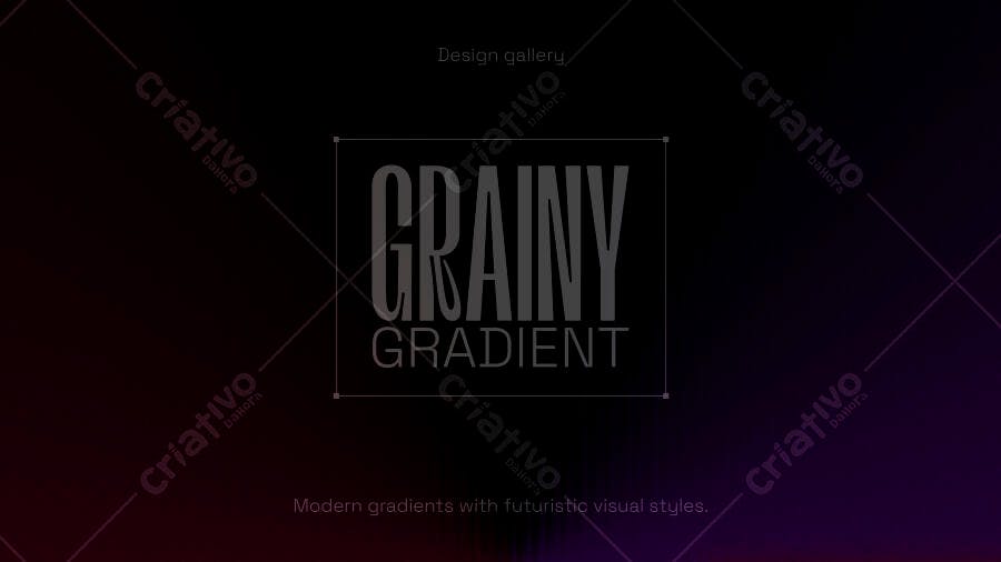Fundo Gradiente Granulado Abstrato Moderno PSD Editável