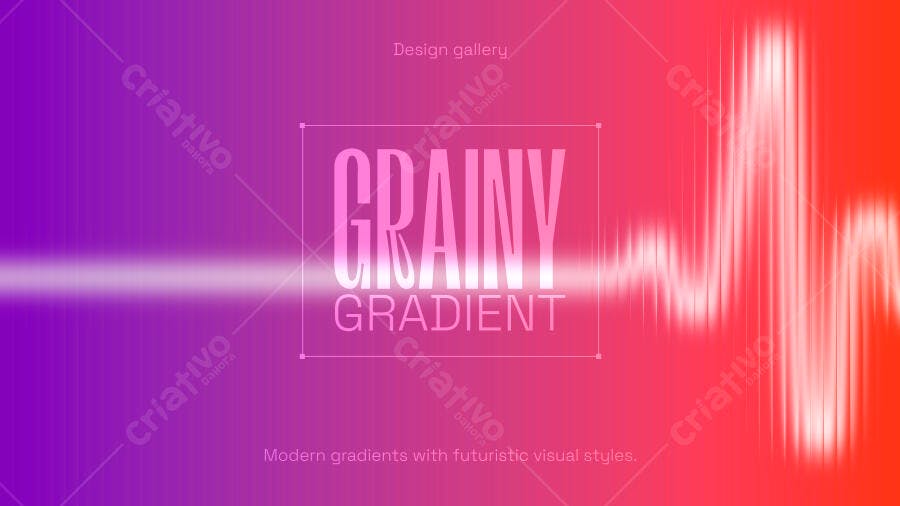 Fundo Gradiente Granulado Abstrato Moderno PSD Editável