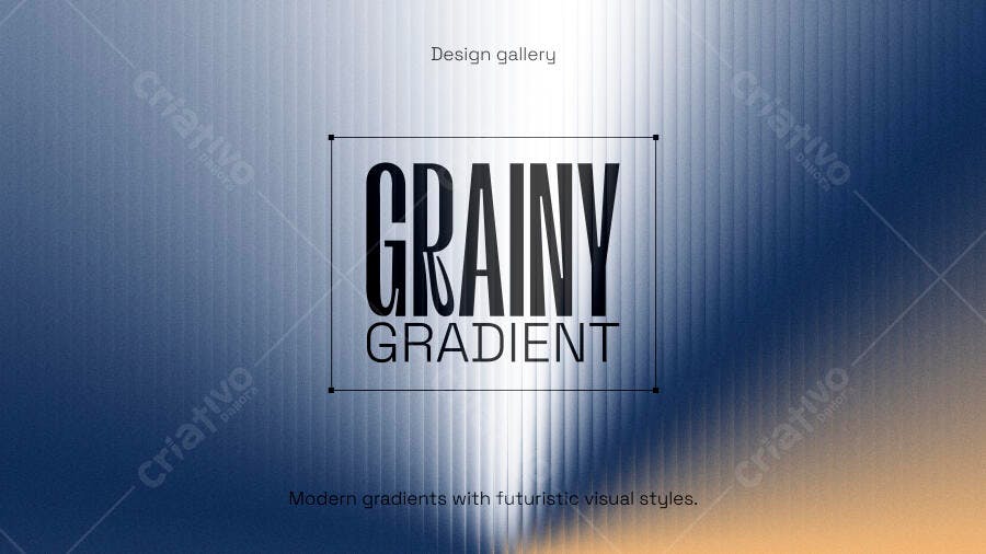 Fundo Gradiente Granulado Abstrato PSD Editável