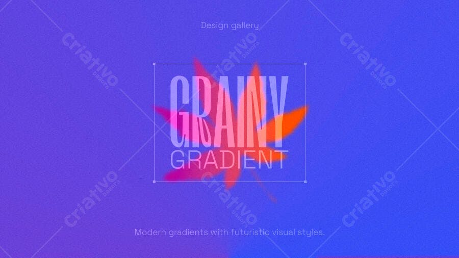 Fundo Gradiente Granulado Abstrato PSD Editável