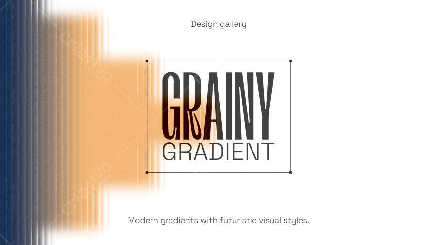 Fundo Gradiente Granulado Abstrato PSD Editável