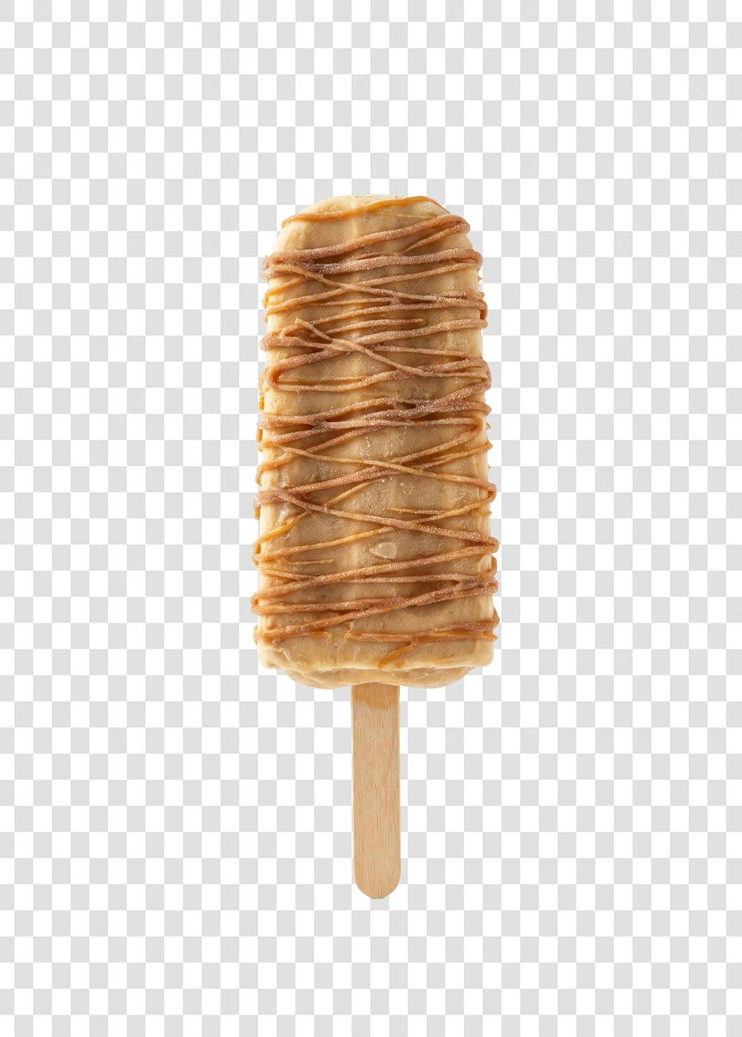 Foto Recortada Picolé Caramelo Doce PNG Fundo Transparente