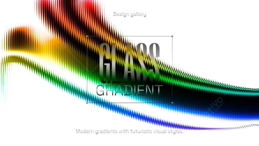 Background transparente Efeito Vidro Glass 3D Gradiente Suave Fundo Minimalista PNG PSD