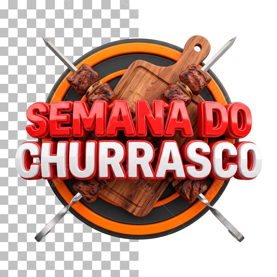 Semana do Churrasco Açougue Restaurante PSD Editável