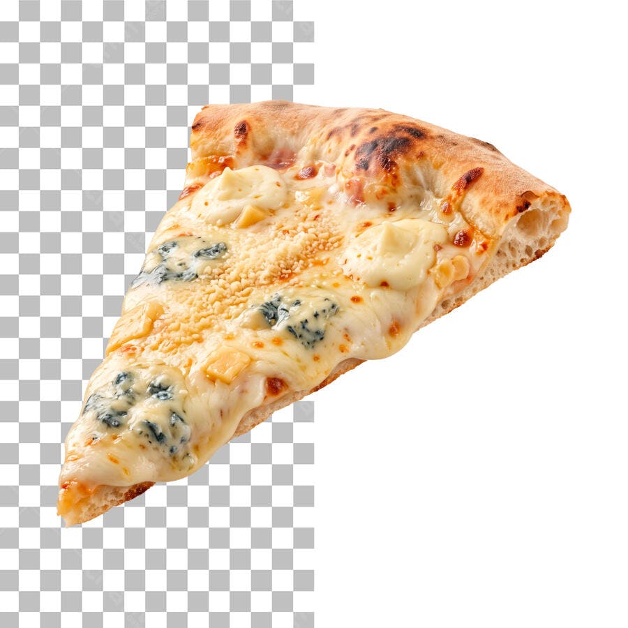 Pizza Quatro Queijos Pizzaria Delivery PSD Editável