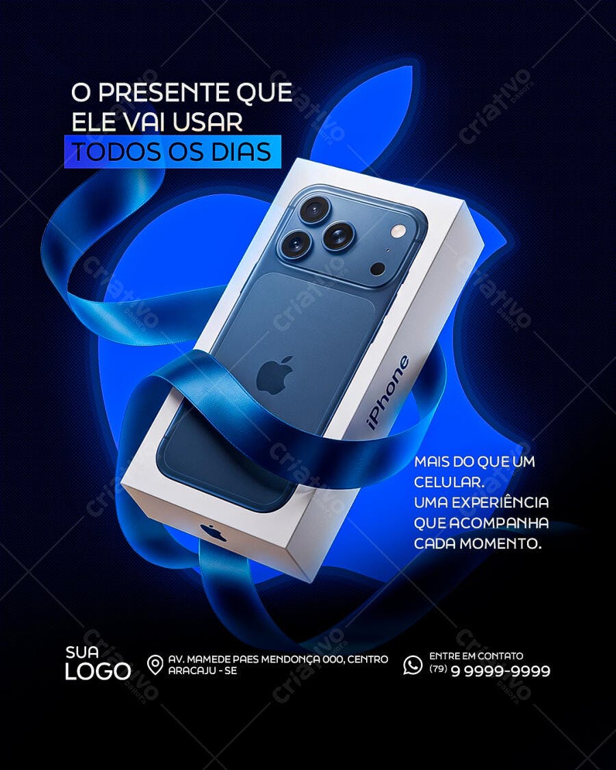O PRESENTE QUE ELE VAI USAR TODOS OS DIAS