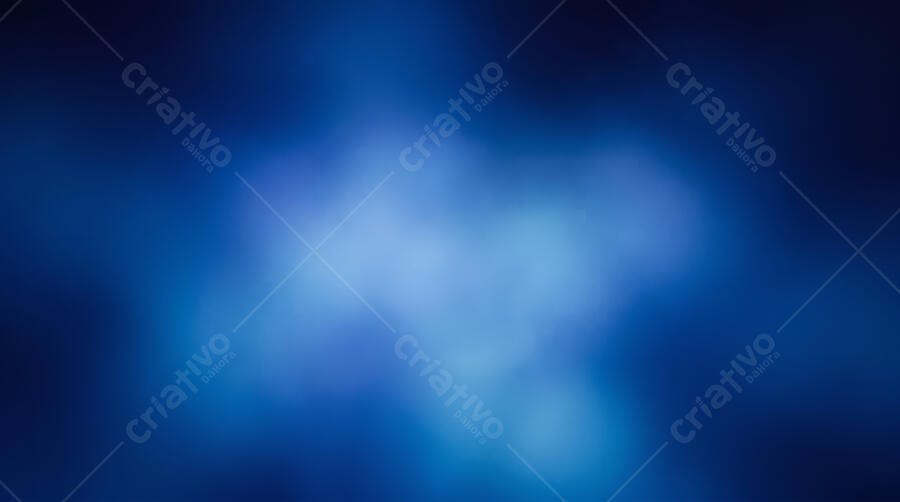 Foto Fundo Azul Abstrato Gradiente Borrado Iluminação Suave