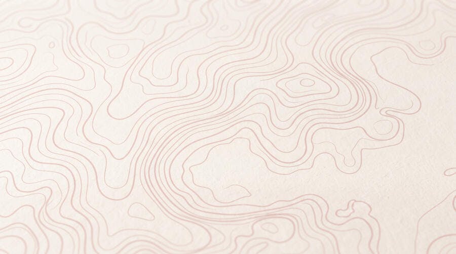 Foto Mapa Topográfico Abstrato Linhas Curvas Fundo Bege
