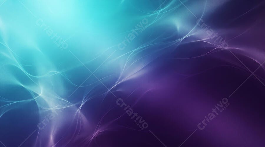 Fundo Abstrato Azul Roxo Linhas Onduladas Fluido Digital