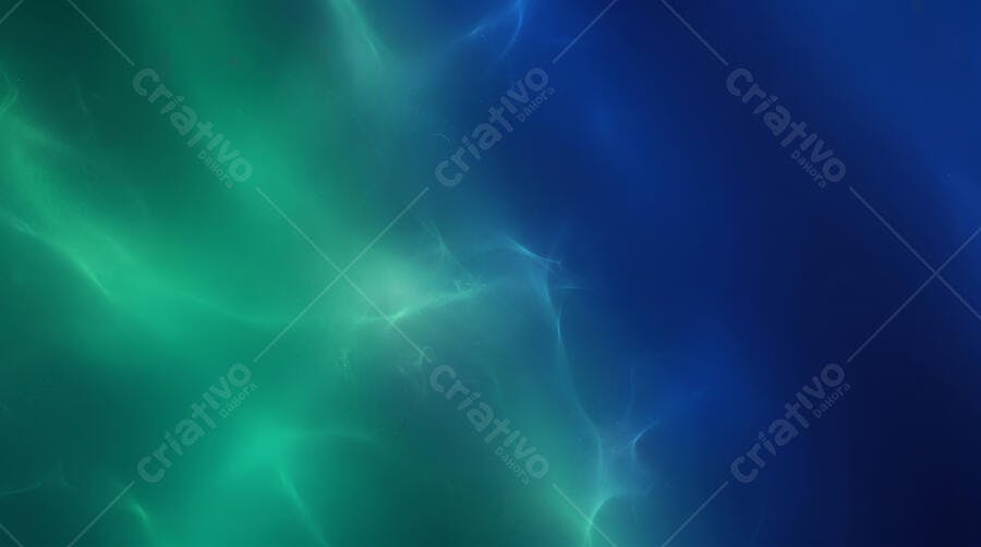 Fundo Abstrato Azul Verde Neon Fluido Luminoso Moderno