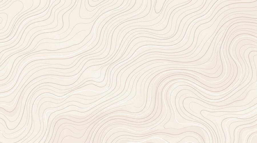 Fundo Abstrato Linhas Onduladas Mapa Topográfico Bege