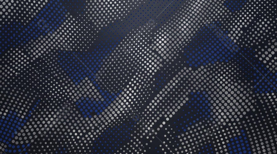 Fundo Abstrato Pontilhado Azul Escuro e Cinza Textura Halftone