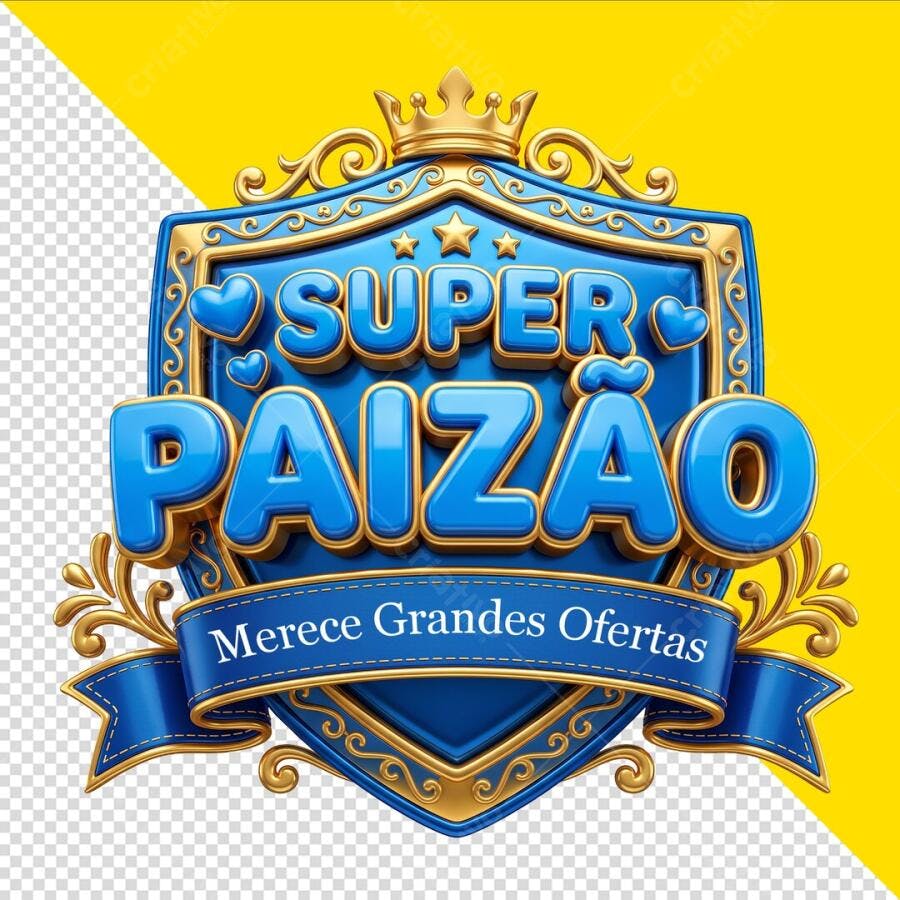 Super Paizão Dia dos Pais Agosto PSD Editável