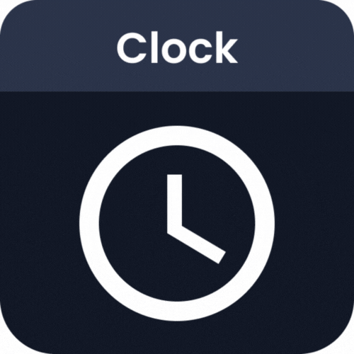 Beautiful Clock Plugin Bubble