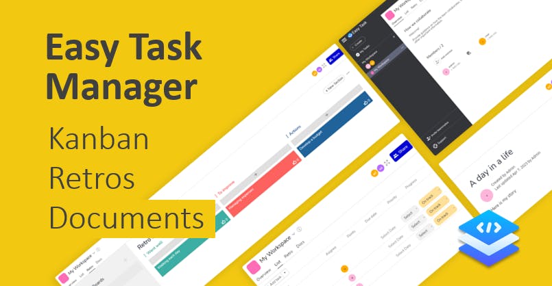 Easy Task Manager Template | Bubble