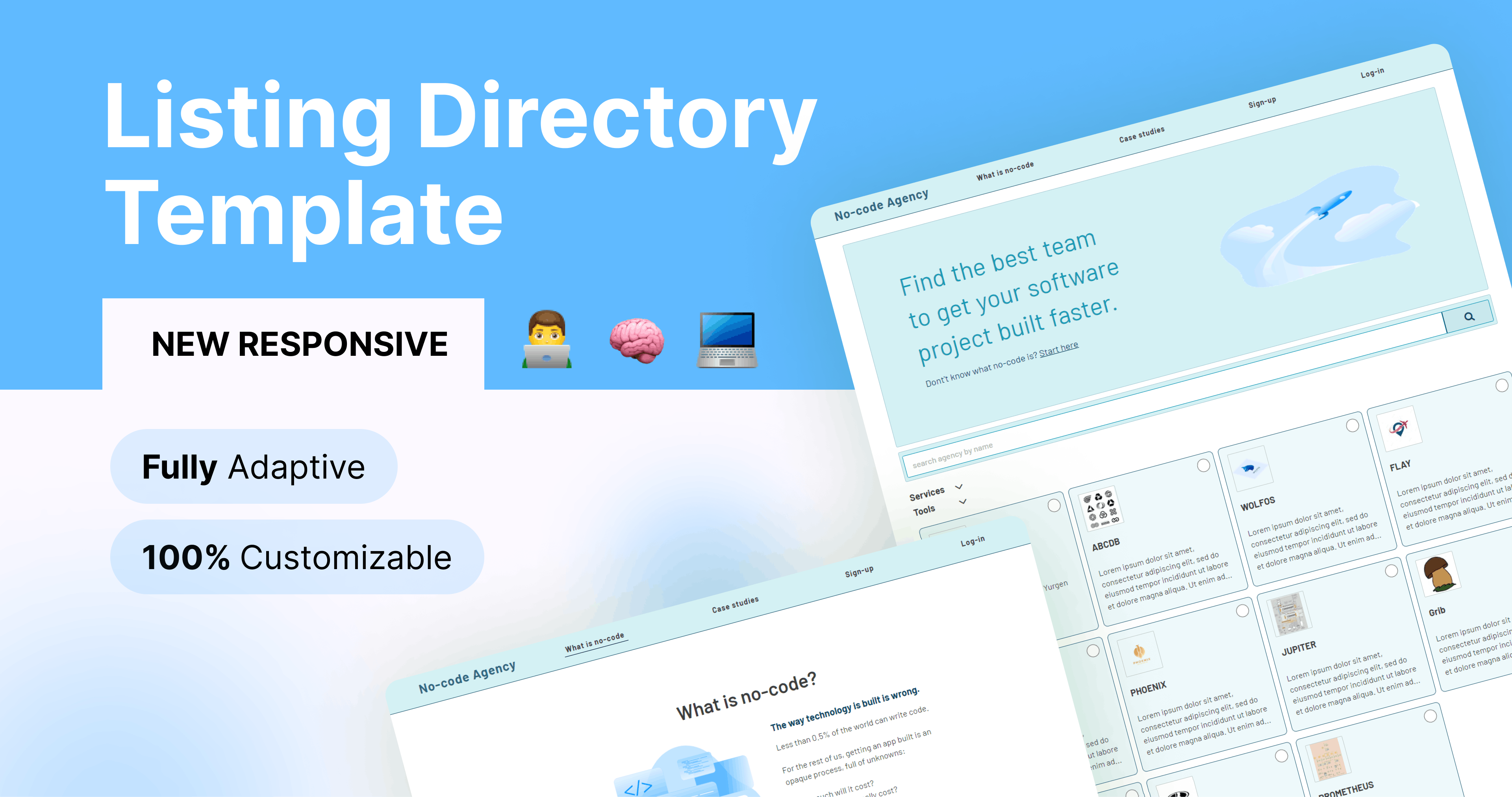 Listing Directory Template Template Bubble