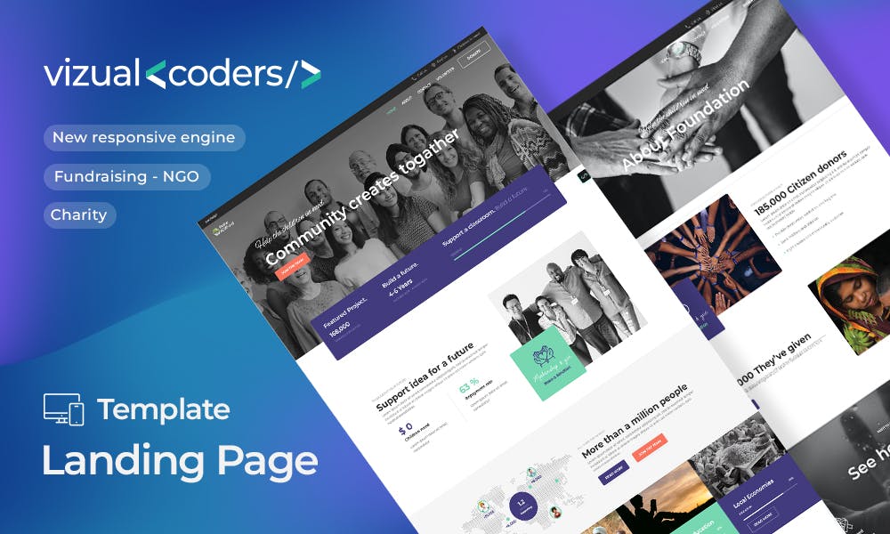 Crowdfunding Template Bubble