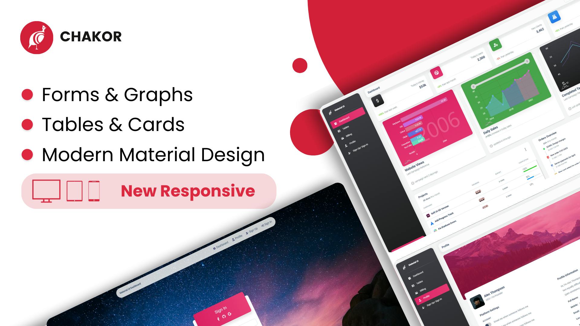 Material UI Dashboard Template Bubble Material UI Dashboard Template Bubble
