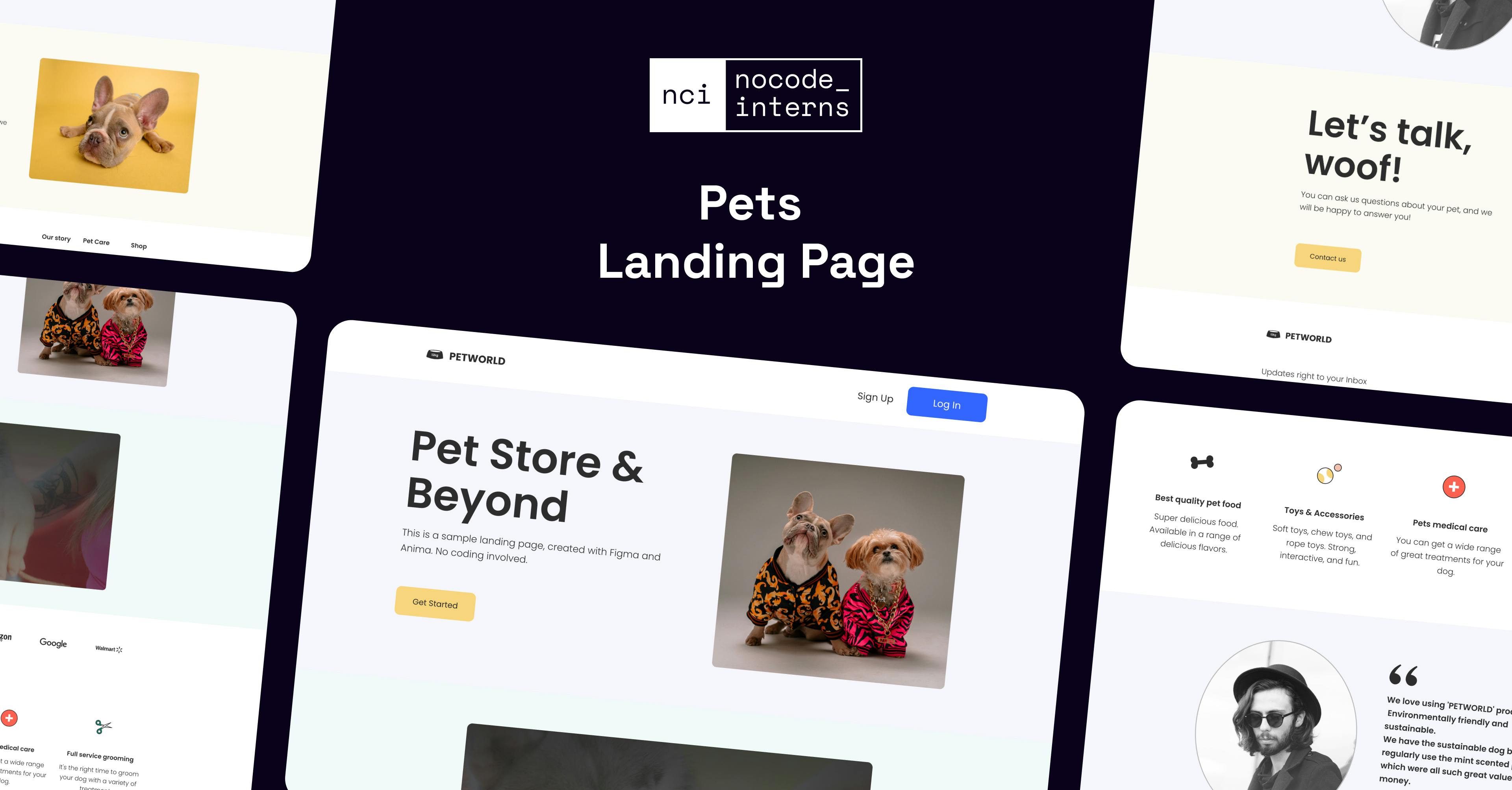 Tailtales petcare template bubble