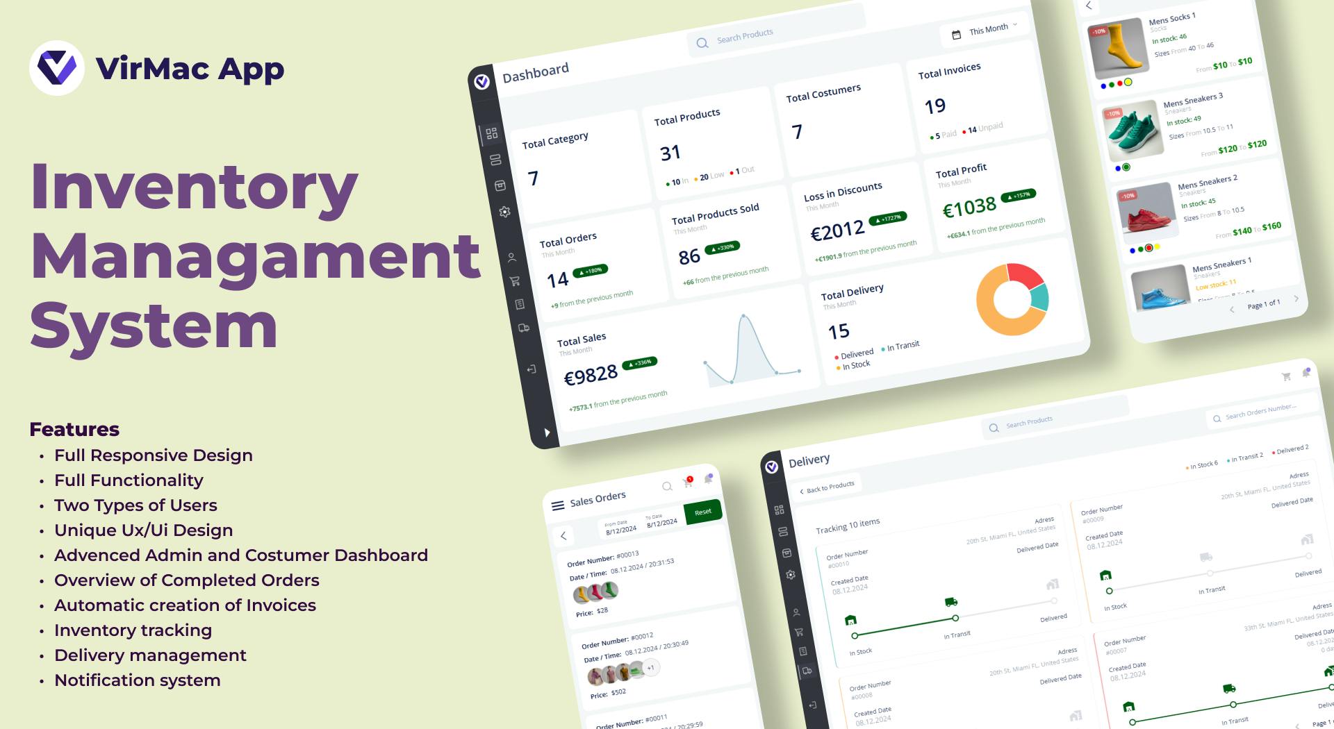 Inventory Management System Template | Bubble