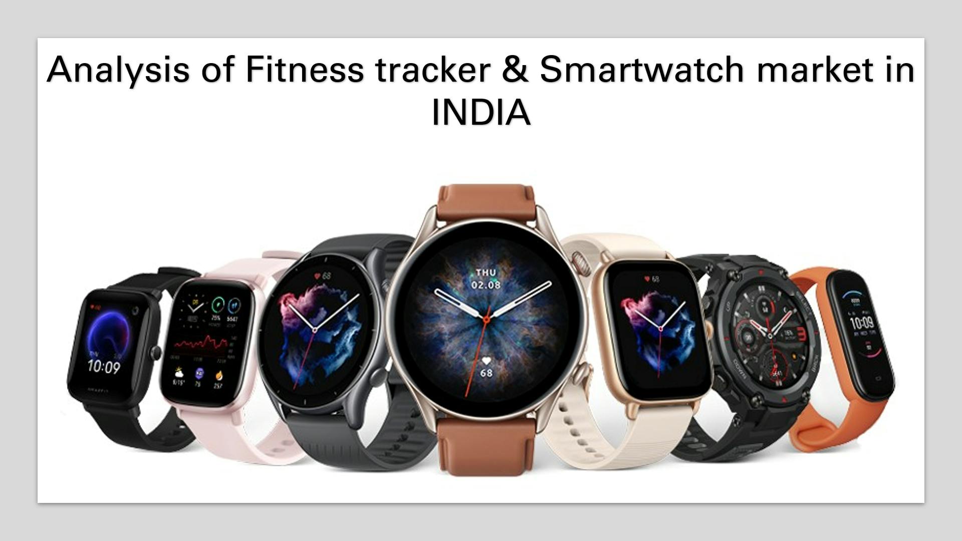 PowerBI | Project | Fitness tracker market in India