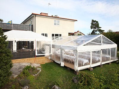 Hyra tält till Panoramatält Rent a Tent Uppsala Hyra tält till Bröllop Rent a Tent Uppsala