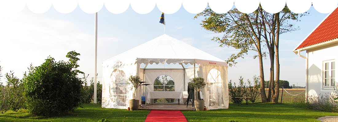 Detta partytält kan du hyra av Rent a Tent Kalmar Detta partytält kan du hyra av Rent a Tent Kalmar