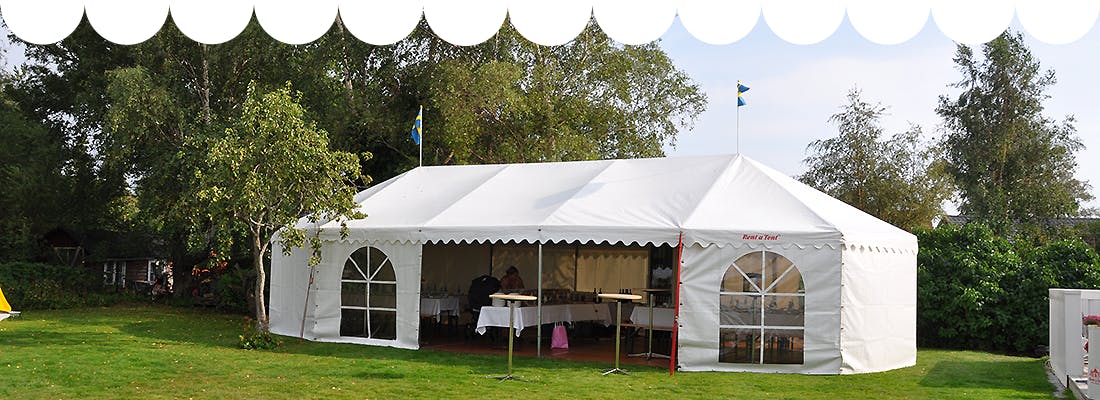 Detta partytält kan du hyra av Rent a Tent Kalmar Detta partytält kan du hyra av Rent a Tent Kalmar