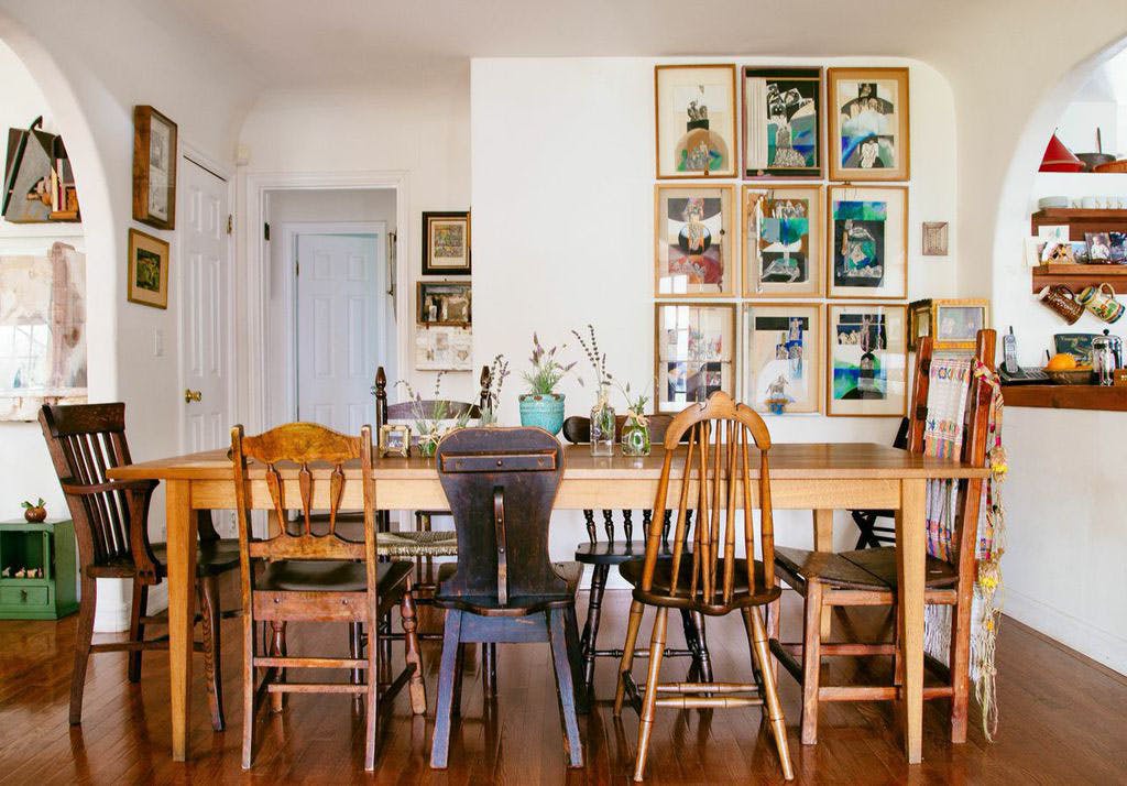 best dining room wall pictures
