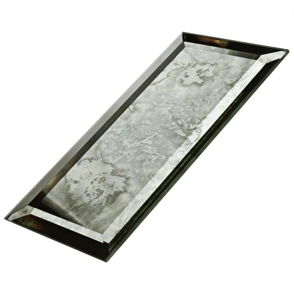 antiqued glass mirror tiles