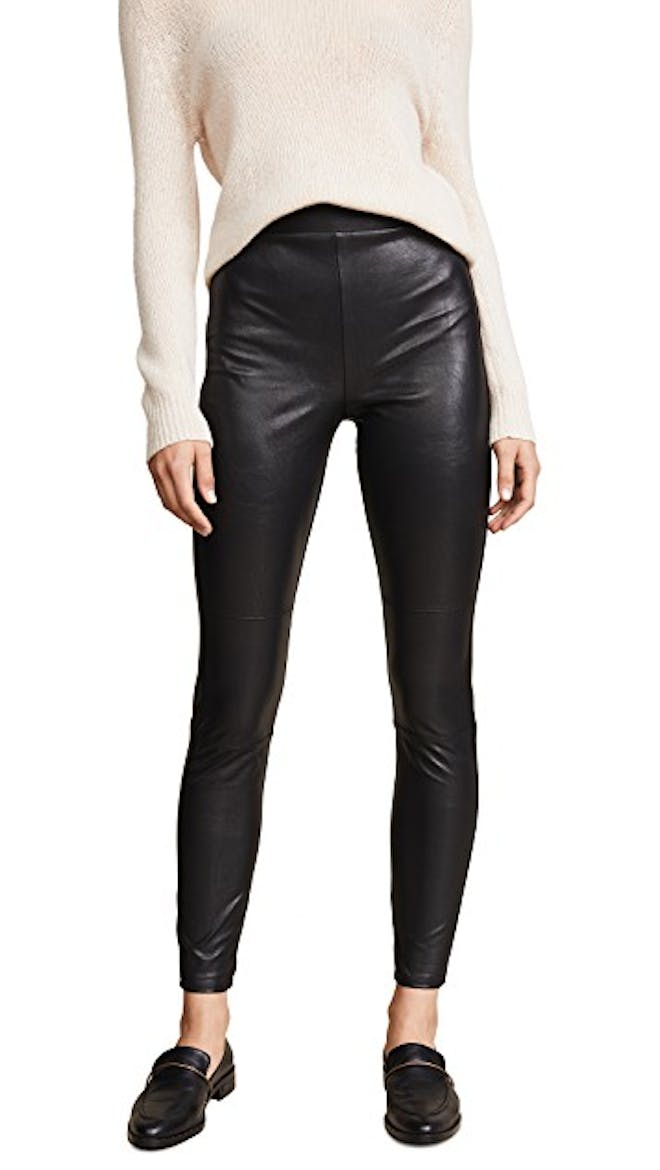 best faux leather leggings uk