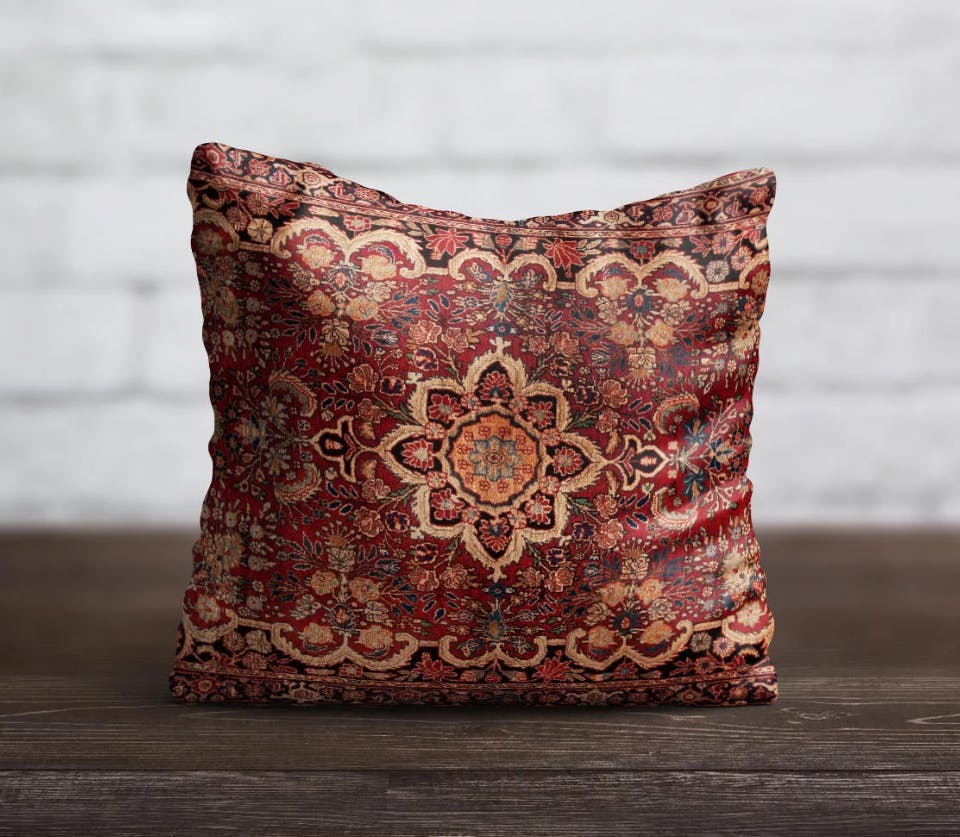 Boho pillows can be the prefect accessory to make you space chic