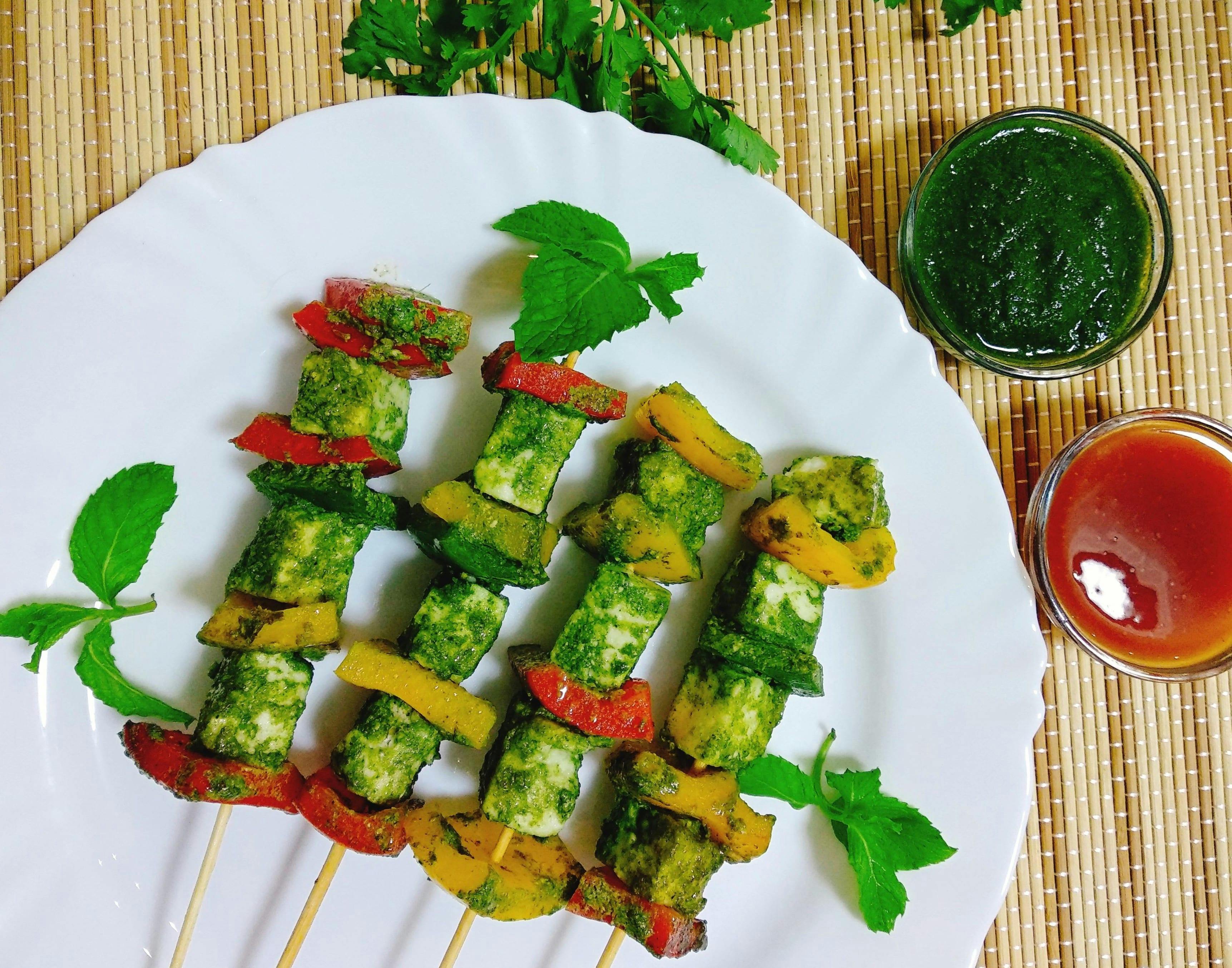 Hariyali Paneer Tikka - Your Veg Recipe